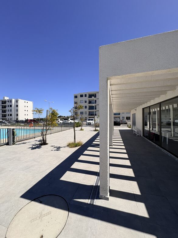 Terraza y quincho de uso común — Arenas de Quilpué II